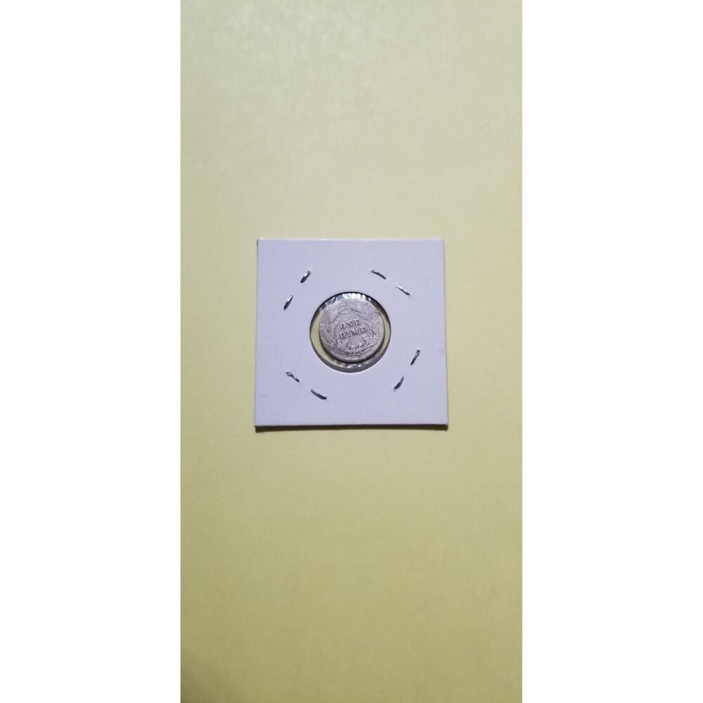 1911D Barber Silver Dime - Picture 3 of 4